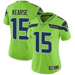 Womens Nike Seahawks #15 Jermaine Kearse Green  Stitched NFL Limited Rush Jersey Womens Nike Seahawks #15 Jermaine Kearse Green  Stitched NFL Limited Rush Jersey