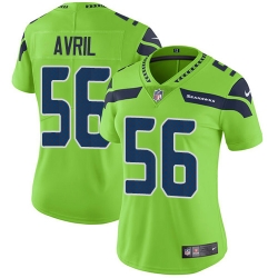 Womens Nike Seahawks #56 Cliff Avril Green  Stitched NFL Limited Rush Jersey Womens Nike Seahawks #56 Cliff Avril Green  Stitched NFL Limited Rush Jersey