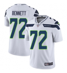 Nike Seahawks #72 Michael Bennett White Youth Stitched NFL Vapor Untouchable Limited Jersey