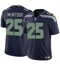 Youth Seattle Seahawks 25 Kenny McIntosh Navy 2024 F U S E Vapor Limited Stitched Football Jersey