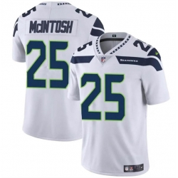 Youth Seattle Seahawks 25 Kenny McIntosh White Vapor Limited Stitched Football Jersey