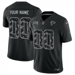Men Miami Dolphins Active Player Custom Black F U S E  2026 Salute to Service Limited Stitched Football Jersey