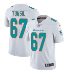 Nike Dolphins #67 Laremy Tunsil White Mens Stitched NFL Vapor Untouchable Limited Jersey