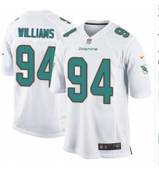 Nike Dolphins #94 Mario Williams White Youth Stitched NFL Elite Jersey