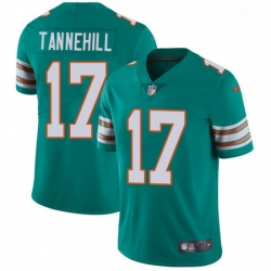 Youth Nike Miami Dolphins 17 Ryan Tannehill Elite Aqua Green Alternate NFL Jersey