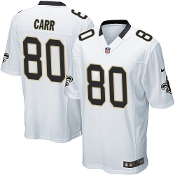 Game Nike White Mens Austin Carr Road Jersey NFL 80 New Orleans Saints Game Nike White Mens Austin Carr Road Jersey NFL 80 New Orleans Saints