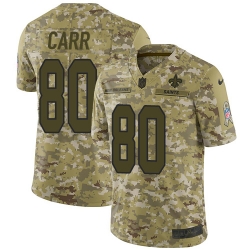 Limited Nike Camo Mens Austin Carr Jersey NFL 80 New Orleans Saints 2018 Salute to Service Limited Nike Camo Mens Austin Carr Jersey NFL 80 New Orleans Saints 2018 Salute to Service