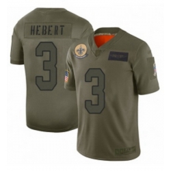 Men New Orleans Saints 3 Bobby Hebert Limited Camo 2019 Salute to Service Football Jersey Men New Orleans Saints 3 Bobby Hebert Limited Camo 2019 Salute to Service Football Jersey