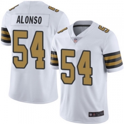 Men New Orleans Saints 54 Kiko Alonso White Vapor Untouchable Rush Limited Football Jersey Men New Orleans Saints 54 Kiko Alonso White Vapor Untouchable Rush Limited Football Jersey