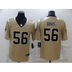 Men New Orleans Saints 56 Demario Davis Gold 2019 Inverted Legend Stitched NFL Nike Limited Jersey Men New Orleans Saints 56 Demario Davis Gold 2019 Inverted Legend Stitched NFL Nike Limited Jersey