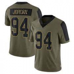 Men New Orleans Saints 94 Cameron Jordan 2021 Salute To Service Olive Camo Limited NFL Jersey Men New Orleans Saints 94 Cameron Jordan 2021 Salute To Service Olive Camo Limited NFL Jersey