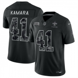 Men New Orleans Saints 99 Chase Young Black F U S E 2026 Salute to Service Limited Stitched Football Jersey