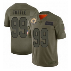 Men New Orleans Saints 99 Shy Tuttle Limited Camo 2019 Salute to Service Football Jersey Men New Orleans Saints 99 Shy Tuttle Limited Camo 2019 Salute to Service Football Jersey