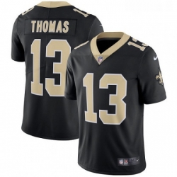 Mens Nike New Orleans Saints 13 Michael Thomas Black Team Color Vapor Untouchable Limited Player NFL Jersey Mens Nike New Orleans Saints 13 Michael Thomas Black Team Color Vapor Untouchable Limited Player NFL Jersey
