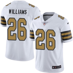 Mens Nike New Orleans Saints 26 P. J. Williams Limited White Rush Vapor Untouchable NFL Jersey Mens Nike New Orleans Saints 26 P. J. Williams Limited White Rush Vapor Untouchable NFL Jersey