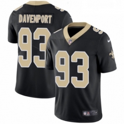 Mens Nike New Orleans Saints 93 Marcus Davenport Black Team Color Vapor Untouchable Limited Player NFL Jersey Mens Nike New Orleans Saints 93 Marcus Davenport Black Team Color Vapor Untouchable Limited Player NFL Jersey