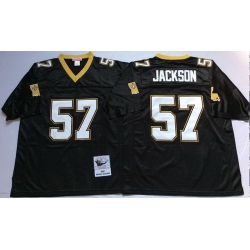 Mitchell And Ness Saints #57 JACKSON Throwback Stitched NFL Jerseys Mitchell And Ness Saints #57 JACKSON Throwback Stitched NFL Jerseys