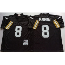 Mitchell And Ness Saints #8 Archie Manning Black Throwback Stitched NFL Jersey Mitchell And Ness Saints #8 Archie Manning Black Throwback Stitched NFL Jersey