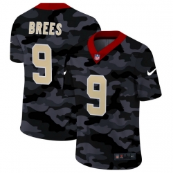 New Orleans Saints 9 Drew Brees Men Nike 2020 Black CAMO Vapor Untouchable Limited Stitched NFL Jersey New Orleans Saints 9 Drew Brees Men Nike 2020 Black CAMO Vapor Untouchable Limited Stitched NFL Jersey