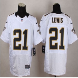 Nike New Orleans Saints #21 Keenan Lewis White Mens Stitched NFL Elite Jersey Nike New Orleans Saints #21 Keenan Lewis White Mens Stitched NFL Elite Jersey