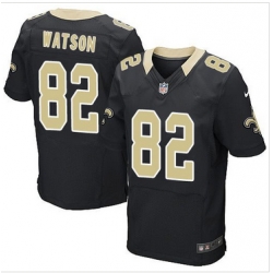 Nike New Orleans Saints #82 Benjamin Watson Black Team Color Mens Stitched NFL Elite Jersey Nike New Orleans Saints #82 Benjamin Watson Black Team Color Mens Stitched NFL Elite Jersey