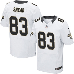 Nike New Orleans Saints #83 Willie Snead Mens Elite White NFL Jersey Nike New Orleans Saints #83 Willie Snead Mens Elite White NFL Jersey