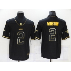 Nike New Orleans Saints Jameis Winston 2 Black Outline Vapor Untouchable Limited Jersey Nike New Orleans Saints Jameis Winston 2 Black Outline Vapor Untouchable Limited Jersey