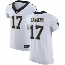 Nike Saints 17 Emmanuel Sanders White Men Stitched NFL New Elite Jersey Nike Saints 17 Emmanuel Sanders White Men Stitched NFL New Elite Jersey