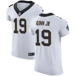 Nike Saints #19 Ted Ginn Jr White Mens Stitched NFL Vapor Untouchable Elite Jersey Nike Saints #19 Ted Ginn Jr White Mens Stitched NFL Vapor Untouchable Elite Jersey