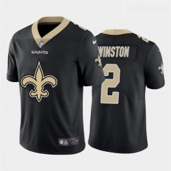 Nike Saints 2 Jameis Winston Black Team Big Logo Vapor Untouchable Limited Jersey Nike Saints 2 Jameis Winston Black Team Big Logo Vapor Untouchable Limited Jersey