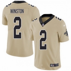 Nike Saints 2 Jameis Winston Gold Men Stitched NFL Limited Inverted Legend Jersey Nike Saints 2 Jameis Winston Gold Men Stitched NFL Limited Inverted Legend Jersey