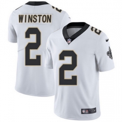 Nike Saints 2 Jameis Winston White Men Stitched NFL Vapor Untouchable Limited Jersey Nike Saints 2 Jameis Winston White Men Stitched NFL Vapor Untouchable Limited Jersey