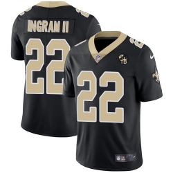 Nike Saints 22 Mark Ingram II Black With Tom Benson Patch Vapor Untouchable Limited Jersey Nike Saints 22 Mark Ingram II Black With Tom Benson Patch Vapor Untouchable Limited Jersey