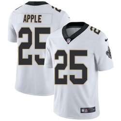 Nike Saints #25 Eli Apple White Men Stitched NFL Vapor Untouchable Limited Jersey Nike Saints #25 Eli Apple White Men Stitched NFL Vapor Untouchable Limited Jersey