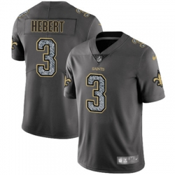 Nike Saints #3 Bobby Hebert Gray Static Mens NFL Vapor Untouchable Game Jersey Nike Saints #3 Bobby Hebert Gray Static Mens NFL Vapor Untouchable Game Jersey
