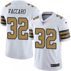 Nike Saints #32 Kenny Vaccaro White Mens Stitched NFL Limited Rush Jersey Nike Saints #32 Kenny Vaccaro White Mens Stitched NFL Limited Rush Jersey