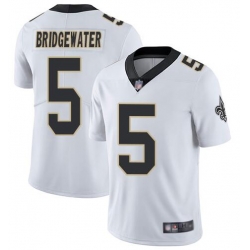 Nike Saints 5 Teddy Bridgewater White Vapor Untouchable Limited Jesey Nike Saints 5 Teddy Bridgewater White Vapor Untouchable Limited Jesey