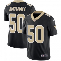 Nike Saints #50 Stephone Anthony Black Team Color Mens Stitched NFL Vapor Untouchable Limited Jersey Nike Saints #50 Stephone Anthony Black Team Color Mens Stitched NFL Vapor Untouchable Limited Jersey