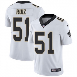 Nike Saints 51 Cesar Ruiz White Men Stitched NFL Vapor Untouchable Limited Jersey Nike Saints 51 Cesar Ruiz White Men Stitched NFL Vapor Untouchable Limited Jersey