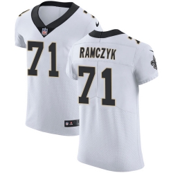Nike Saints #71 Ryan Ramczyk White Mens Stitched NFL Vapor Untouchable Elite Jersey Nike Saints #71 Ryan Ramczyk White Mens Stitched NFL Vapor Untouchable Elite Jersey
