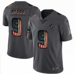 Nike Saints 9 Drew Brees 2019 Salute To Service USA Flag Fashion Limited Jersey Nike Saints 9 Drew Brees 2019 Salute To Service USA Flag Fashion Limited Jersey