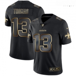 Saints 13 Michael Thomas Black Gold Vapor Untouchable Limited Jersey Saints 13 Michael Thomas Black Gold Vapor Untouchable Limited Jersey