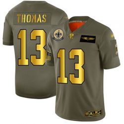 Saints 13 Michael Thomas Camo Gold Men Stitched Football Limited 2019 Salute To Service Jersey Saints 13 Michael Thomas Camo Gold Men Stitched Football Limited 2019 Salute To Service Jersey