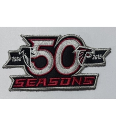 Saints 50 Anniversary Patch Biaog