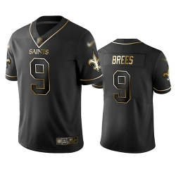 Saints 9 Drew Brees Black Men Stitched Football Limited Golden Edition Jersey Saints 9 Drew Brees Black Men Stitched Football Limited Golden Edition Jersey