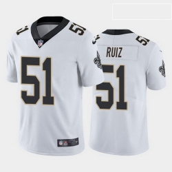 men cesar ruiz new orleans saints white vapor limited jersey  men cesar ruiz new orleans saints white vapor limited jersey
