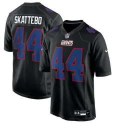 Men New York Giants  44 Cam Skattebo Black Fashion Stitched Game Jersey