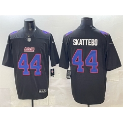Men New York Giants 44 Cam Skattebo Black Fashion Vapor Untouchable Limited Stitched Football Jersey