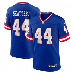 Men New York Giants 44 Cam Skattebo Royal Vapor Limited Stitched Football Jersey