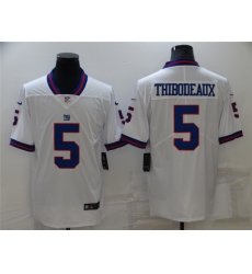 Men New York Giants #5 Kayvon Thibodeaux White Color Rush Limited Jersey